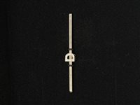 Charm Gioielleria Dossena  in Oro bianco Diamante CHOR-68 - EURO 113